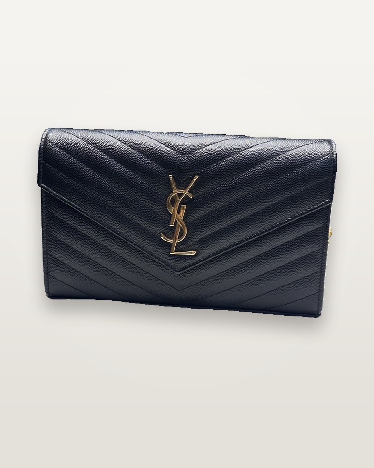 Saint Laurent Envelope Wallet on Chain